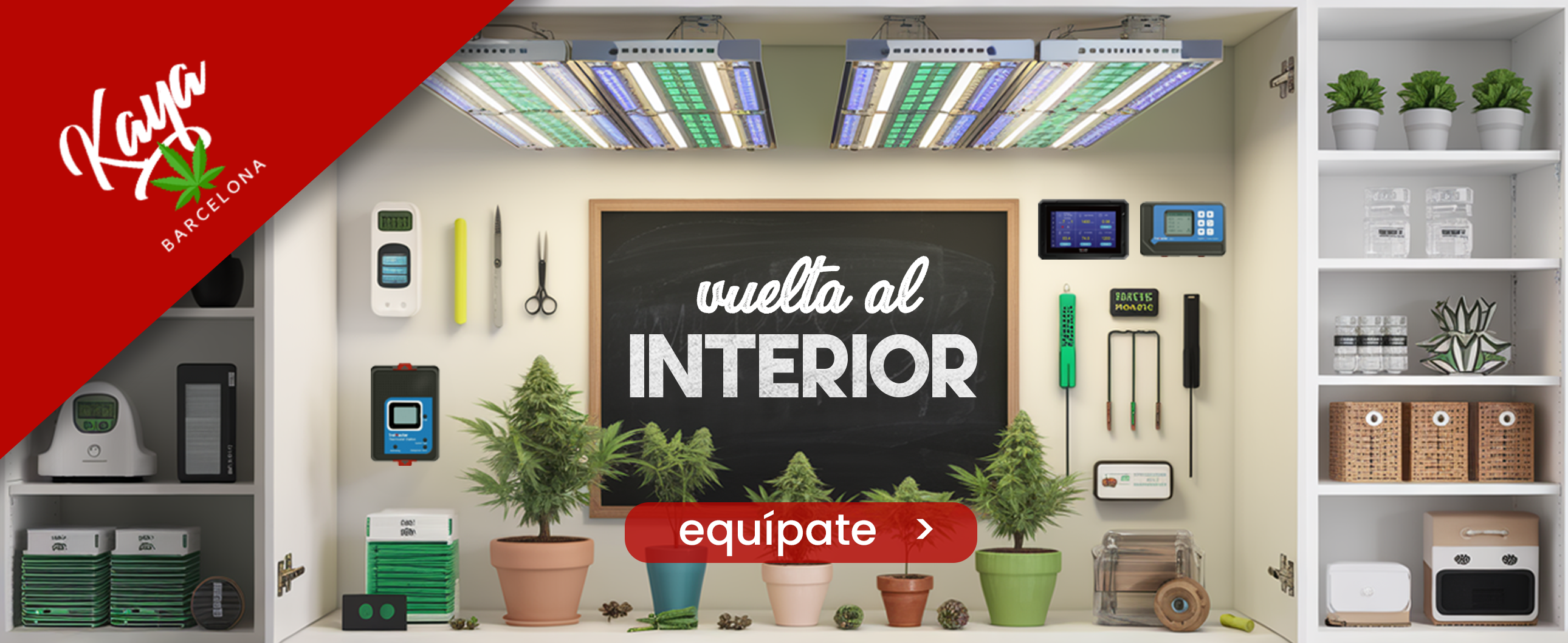 Comprar todo lo necesario para el cultivo interior, mejores precios en focos paneles led